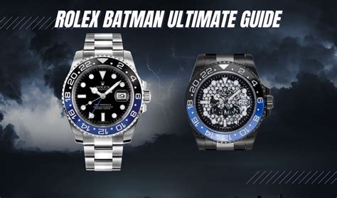 rolex batman price chart